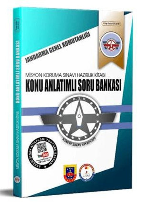 Jandarma Misyon Koruma Sınavına Hazırlık Kitabı Konu Anlatımlı Soru Bankası