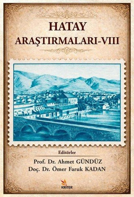 Hatay Araştırmaları 8 | Kriter (İnce Kapak)