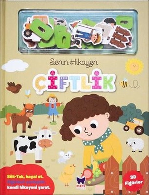 Senin Hikayen - Çiftlik | Net Çocuk Yayınları (İnce Kapak)