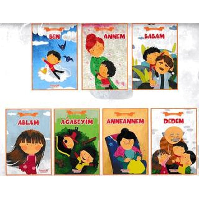 Ben ve Ailem Serisi - 7 Kitap Takım | Yumurcak Yayınları (Ciltsiz)