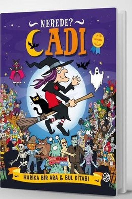 Cadı Nerede? Harika Bir Ara ve Bul Kitabı | Dahi Olacak Çocuk Yayınları