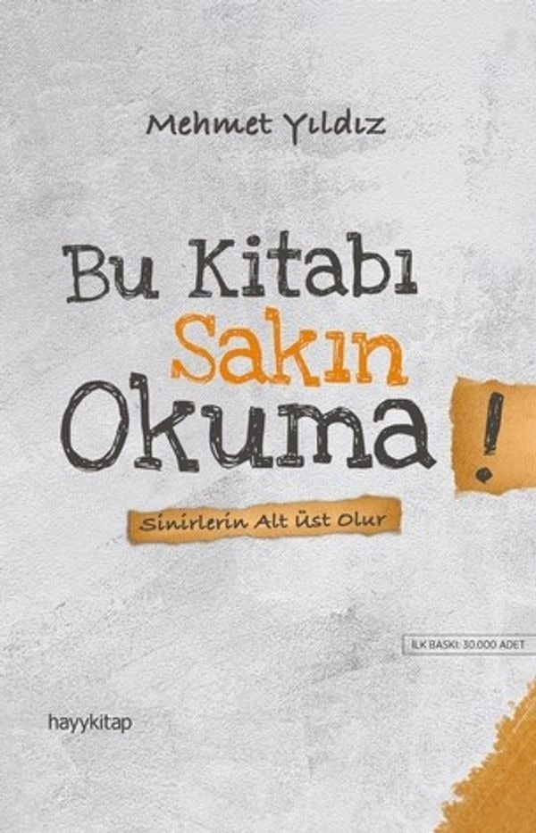 Bu Kitabı Sakın Okuma! | Hayy Kitap