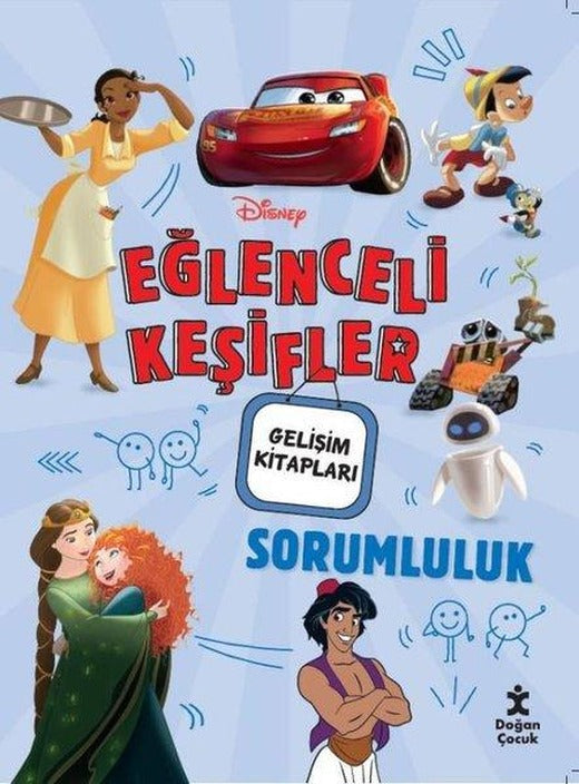 Disney Eğlenceli Keşifler - Sorumluluk - Gelişim Kitapları | Doğan Çocuk (İnce Kapak)