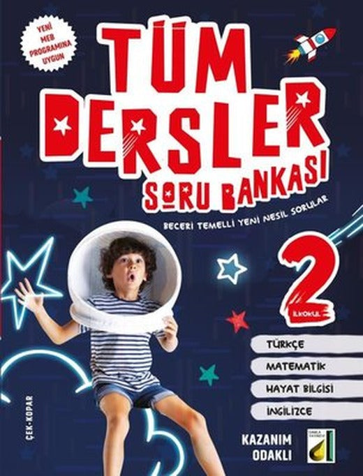 Tüm Dersler Soru Bankası - 2 | Damla Yayınevi (İnce Kapak)