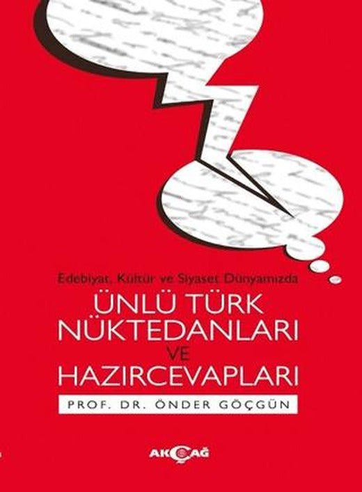 Ünlü Türk Nüktedanları ve Hazırcevapları | Akçağ Yayınları (Ciltsiz)