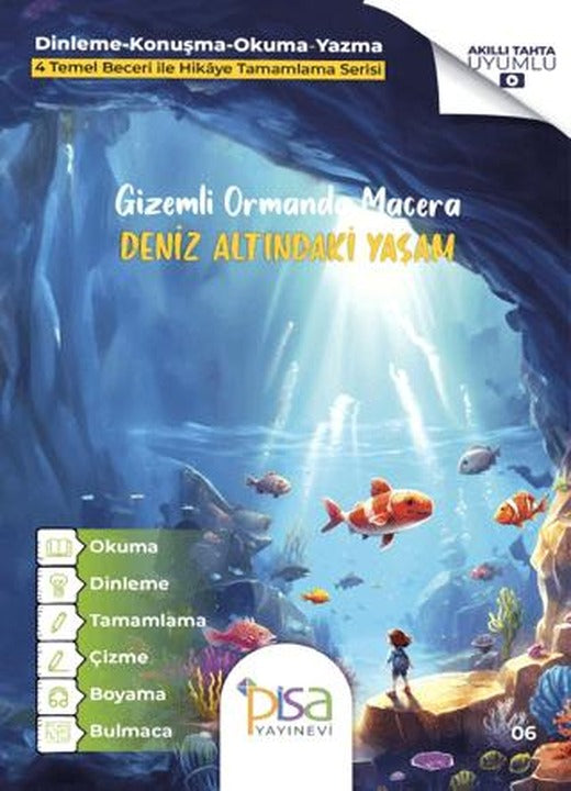 Deniz Altındaki Yaşam | Pisa Yayınevi (Ciltsiz)
