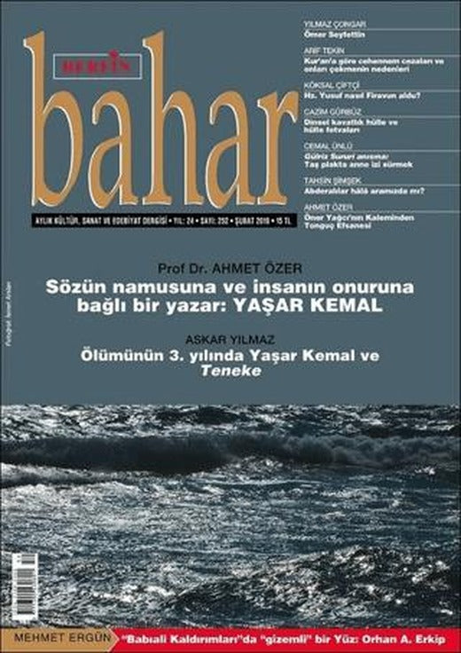Berfin Bahar Aylık Kültür Sanat ve Edebiyat Dergisi Sayı: 252 Şubat 2019 | Berfin Bahar Dergisi (Ciltsiz)