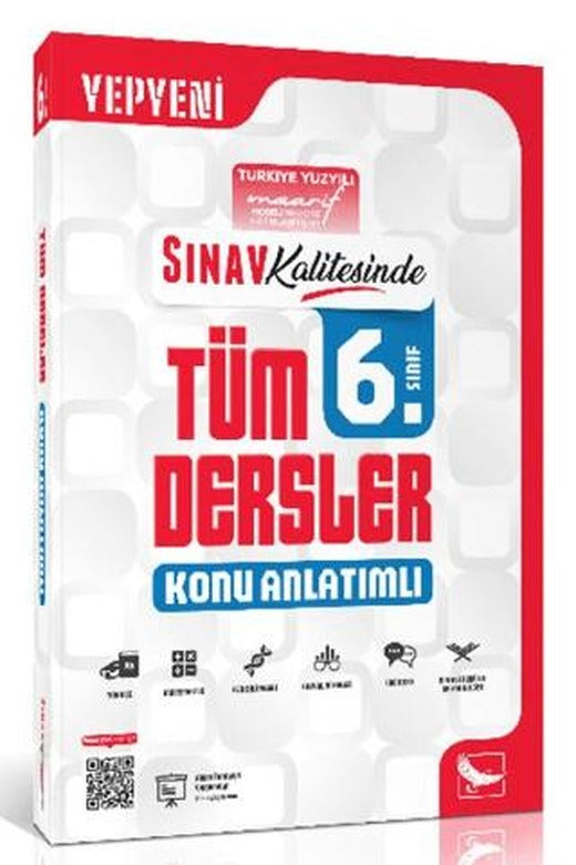 Sınav Kalitesinde 6. Sınıf Tüm Dersler Konu Anlatımlı | Sınav Yayınları (Ciltsiz)