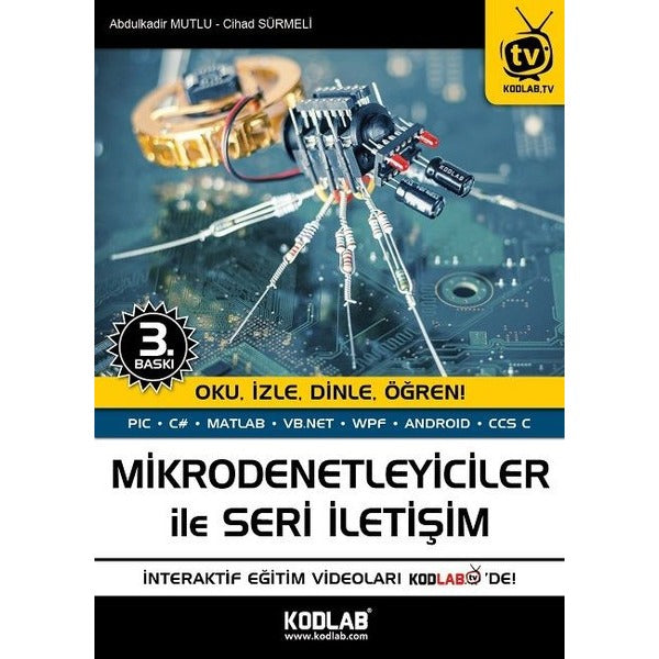 Mikrodenetleyiciler ile Seri İletişim | Kodlab (e-Kitap)