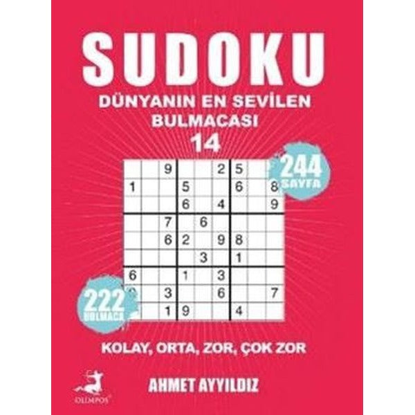 Sudoku - Dünyanın En Sevilen Bulmacası 14 | Olimpos Yayınları (İnce Kapak)