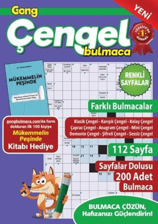 Gong Çengel Bulmaca 14 | Maxi Yayıncılık (Ciltsiz)