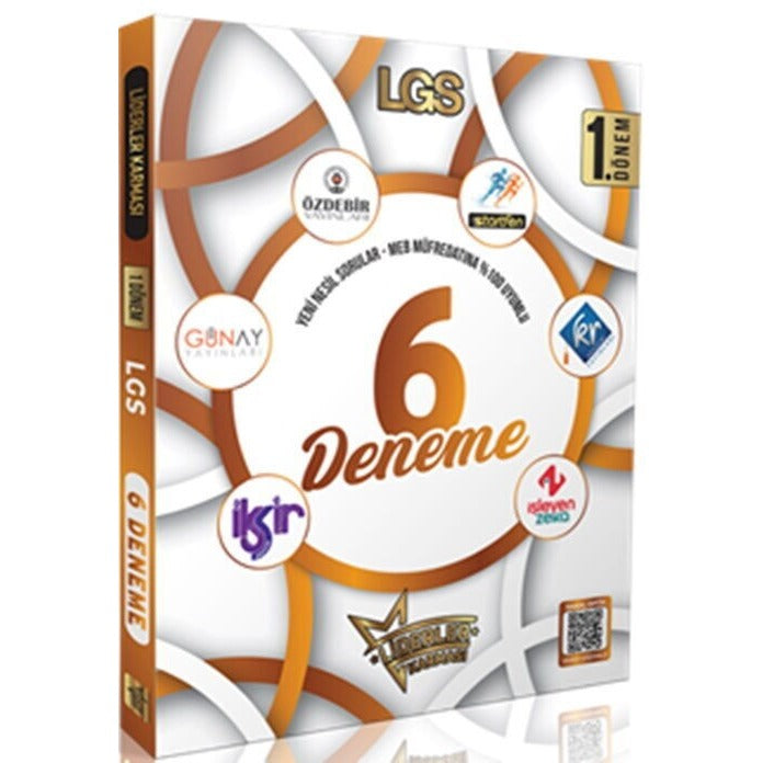 LGS 1. Dönem 6 Deneme Seti  - 2026 Model | Liderler Karması Yayınları (Ciltsiz)