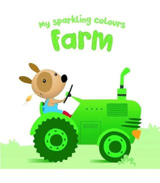 Sparkling Colours: Farm (Green) | Yoyo Books (Ciltli)