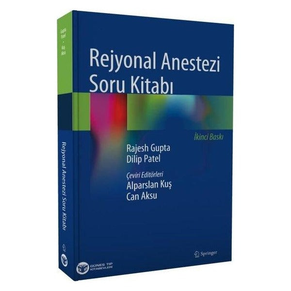 Rejyonal Anestezi Soru Kitabı | Güneş Tıp Kitabevleri (İnce Kapak)