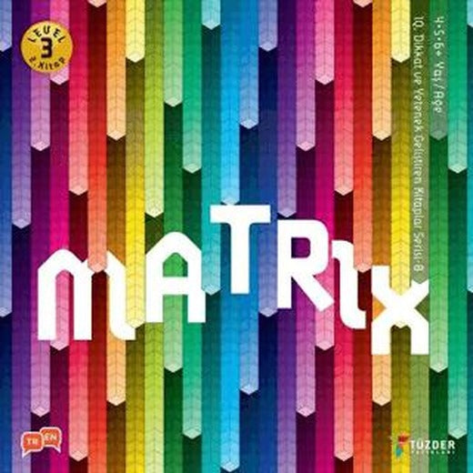 Matrix - IQ Dikkat ve Yetenek Geliştiren Kitaplar Serisi 8 (Level 3)