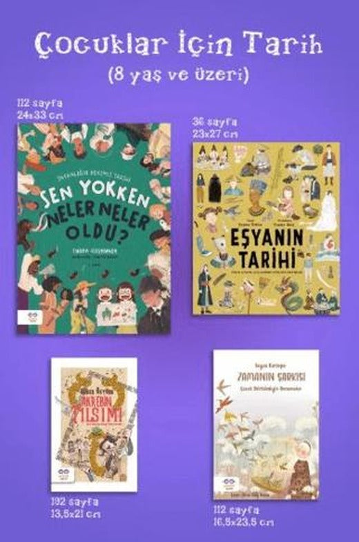 Çocuklar İçin Tarih Seti | Cezve Çocuk (Ciltsiz)