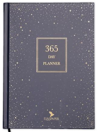 365 Day Planner - Sky | Elaspaper (Ciltli)  - Resim 1