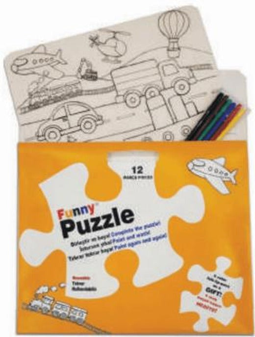 Taşıtlar Puzzle | Akademi Çocuk