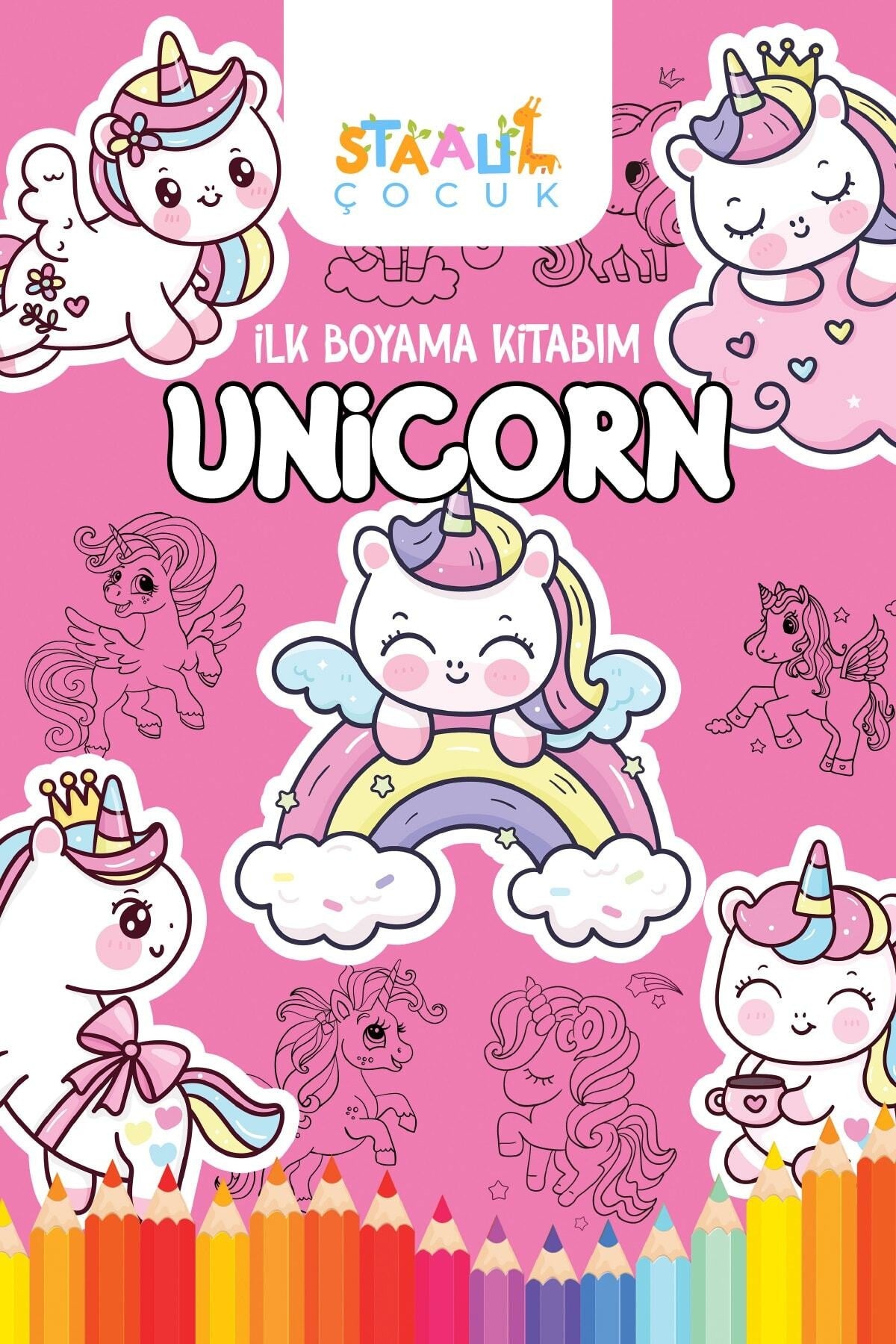 İlk Boyama Kitabım - Unicorn