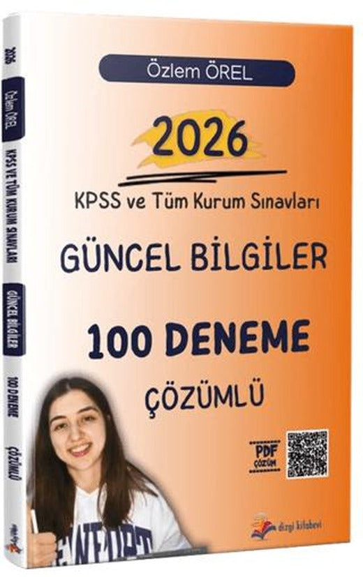 2026 KPSS ve Tüm Kurum Sınavları Güncel Bilgiler Tamamı PDF Çözümlü 100 Deneme Sınavı