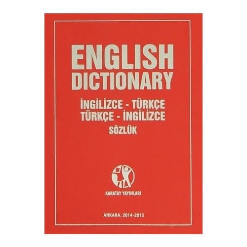 English Dictionary İngilizce - Türkçe Türkçe - İngilizce Sözlük
