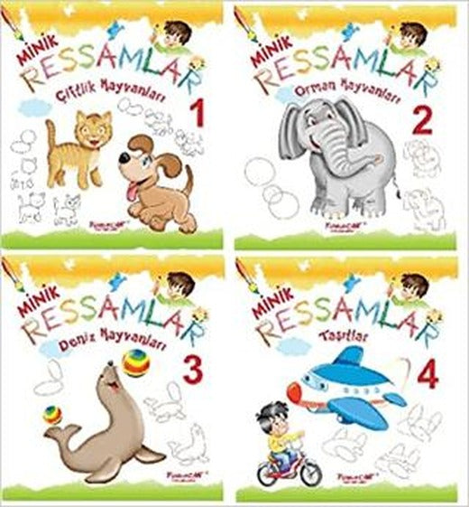 Minik Ressamlar (4 Kitap Takım)
