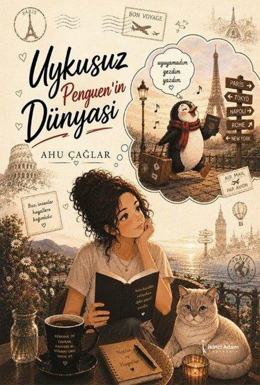 Uykusuz Penguen'in Dünyası | İkinci Adam Yayınları (İnce Kapak)