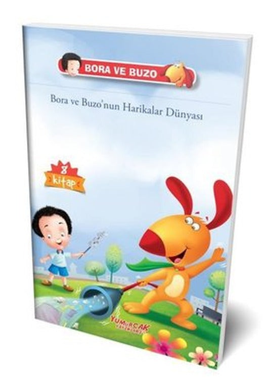 Bora ve Buzo'nun Harikalar Dünyası-8 Kitap | Yumurcak Yayınları