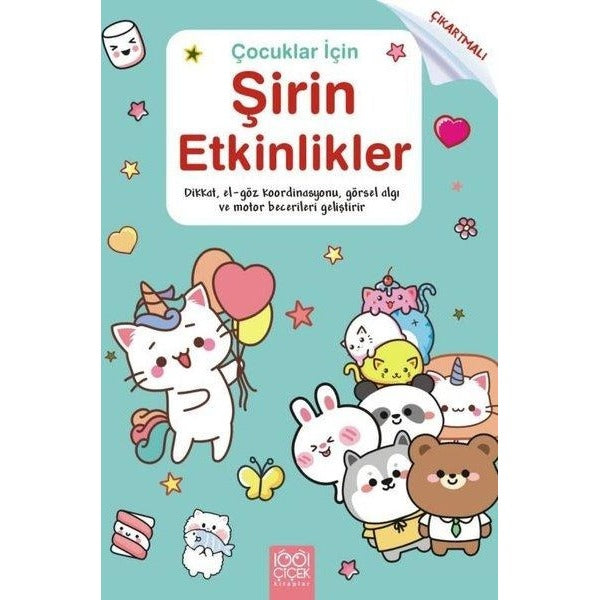 Çocuklar için Şirin Etkinlikler - Çıkartmalı