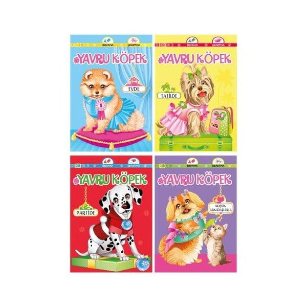 Yavru Köpek Seti (4 Kitap Takım) | Koloni Çocuk (Ciltsiz)