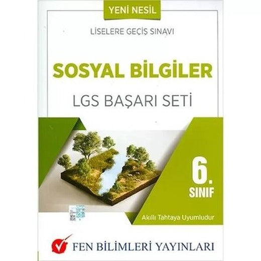 6.Sınıf LGS Sosyal Bilgiler Başarı Seti | Fen Bilimleri Yayınları (İnce Kapak)