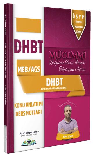 DHBT MEB-AGS Mücemmi Konu Anlatımı Ders Notları