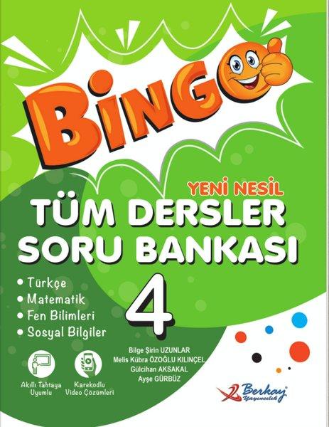 4.Sınıf Tüm Dersler Bingo Soru Bankası | Berkay Yayıncılık (İnce Kapak)  - Resim 1