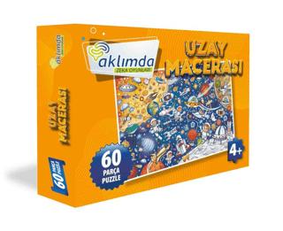 60 Parça Puzzle Uzay Macerası | Aklımda Zeka Oyunları - Resim 1