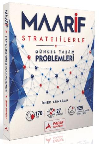 Maarif Güncel Yaşam Problemleri Soru Bankası | Paraf Akademi (Ciltsiz)  - Resim 1