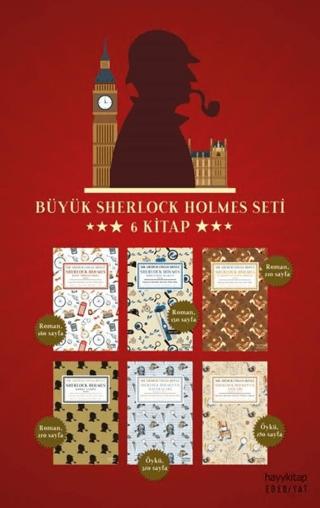 Büyük Sherlock Holmes Seti (6 Kitap Takım) | Hayykitap (Ciltsiz)  - Resim 1