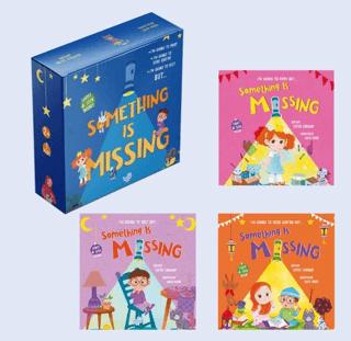 Something is Missing - İngilizce Bir Şey Eksik Seti (3 Fenerli Kitap) | Puset Kitap (Ciltli)  - Resim 1