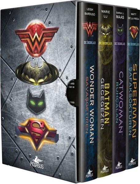 Dc İkonlar Serisi Kutulu Özel Seti - 4 Kitap Takım | Pegasus (Ciltli)  - Resim 1