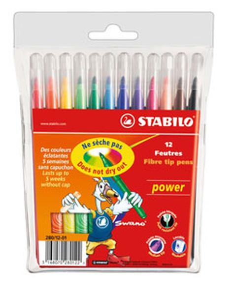 Stabilo Power 12'li Keçeli Kalem Seti