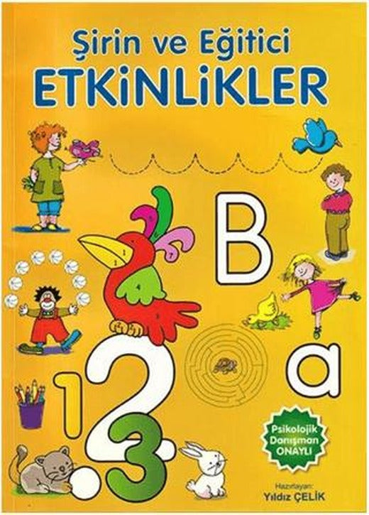 Şirin ve Eğitici Etkinlikler | Parıltı Yayınları (Ciltsiz)