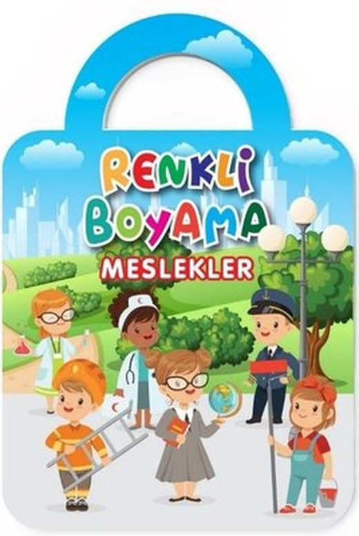 Meslekler - Renkli Boyama 2+ | Baloon Kids Yayınları