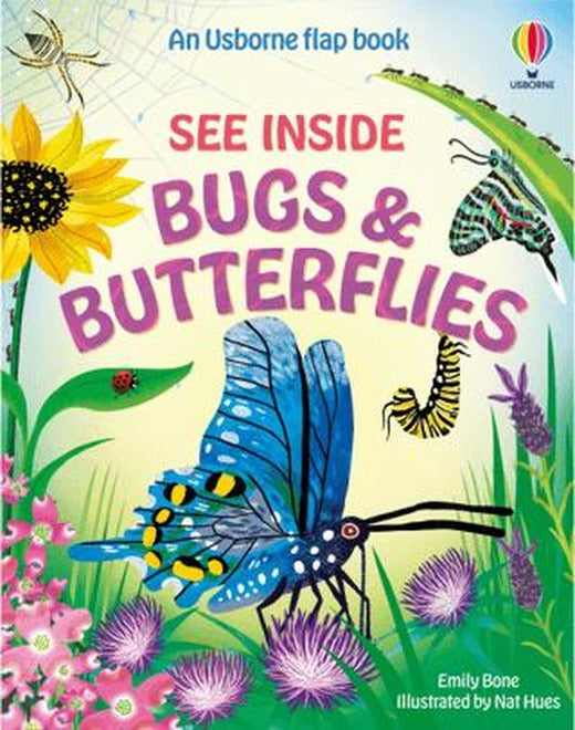 See Inside Bugs and Butterflies | Usborne (Ciltsiz)