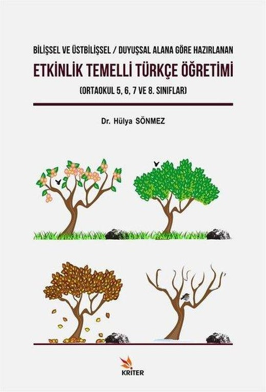 Etkinlik Temelli Türkçe Öğretimi | Kriter (İnce Kapak)