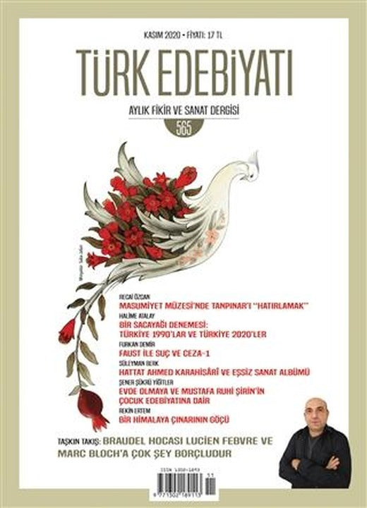 Türk Edebiyatı Dergisi Sayı: 565 Kasım 2020 | Türk Edebiyatı Dergisi (Ciltsiz)