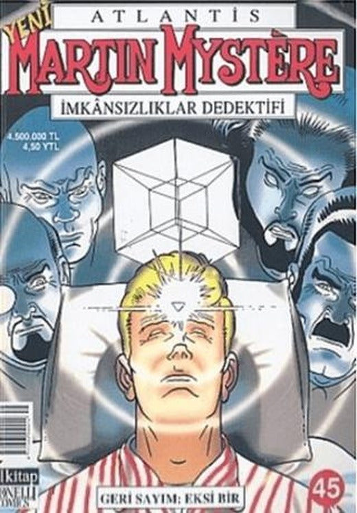 Atlantis Yeni Seri Sayı: 45 Geri Sayım: Eksi Bir Martin Mystere İmkansızlıklar Dedektifi | Lal Kitap (Ciltsiz)