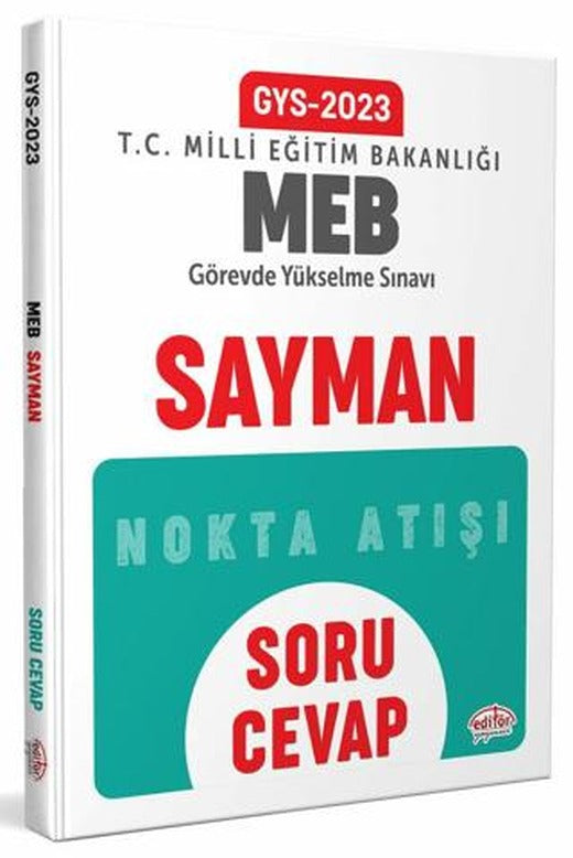 Milli Eğitim Bakanlığı Sayman GYS Soru - Cevap