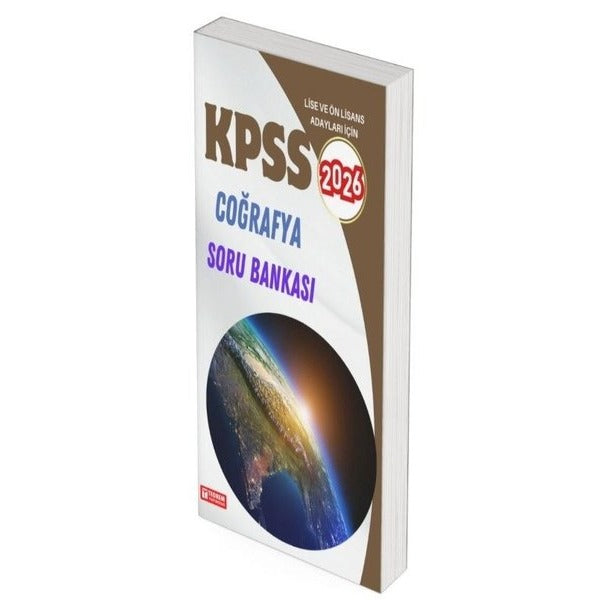 2026 KPSS Lise - Önlisans Coğrafya Soru Bankası | Teorem Yayınları (İnce Kapak)