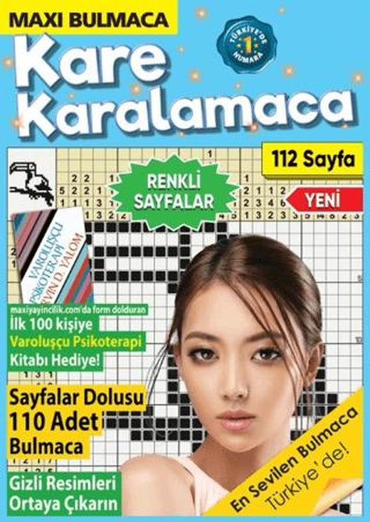 Maxi Kare Karalamaca 19 | Maxi Yayıncılık (Ciltsiz)
