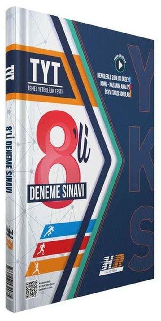 2022 TYT 8'li Deneme | Hız ve Renk Yayınları (İnce Kapak)