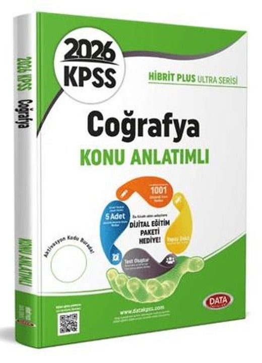2026 KPSS Hibrit Plus Ultra Serisi Coğrafya Konu Anlatımlı + Dijital Eğitim Platformu Hediye